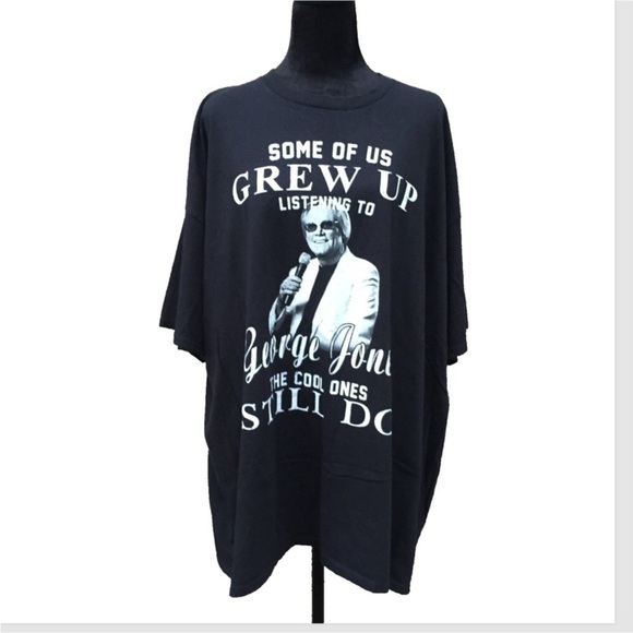 Gildan Other - GEORGE JONES BLACK TEE